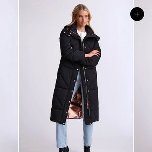 🆕 Brand New - Avec Les Filles Thermalpuff Longline Cloud Duvet Puffer Coat